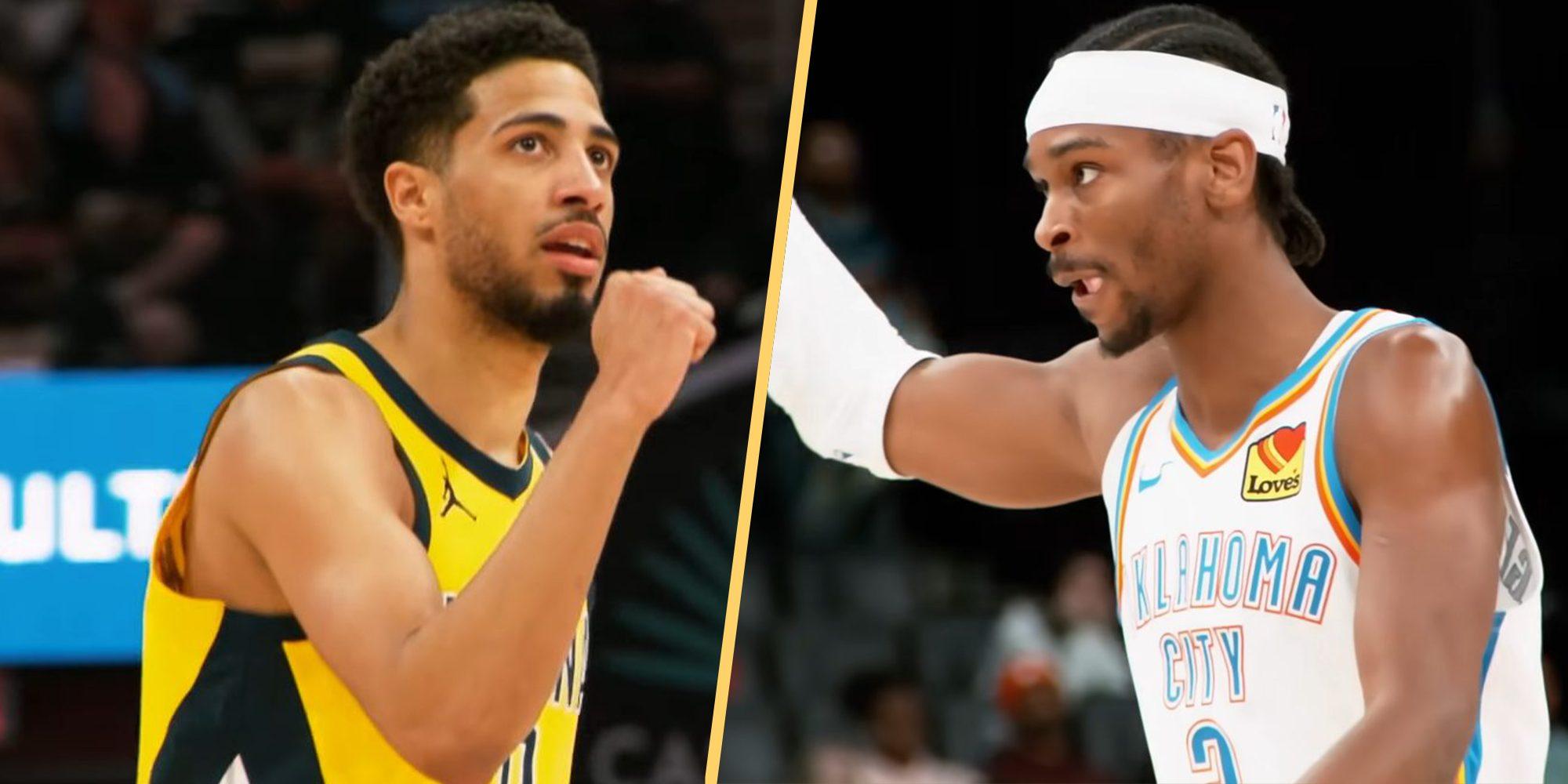 Tyrese Haliburton Pacers : Shai Gilgeous-Alexander Thunder