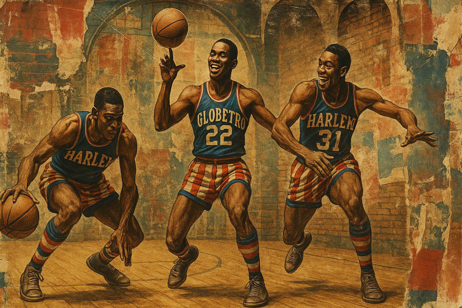 Harlem Globetrotters - Harlem dans le nom, Chicago comme origine