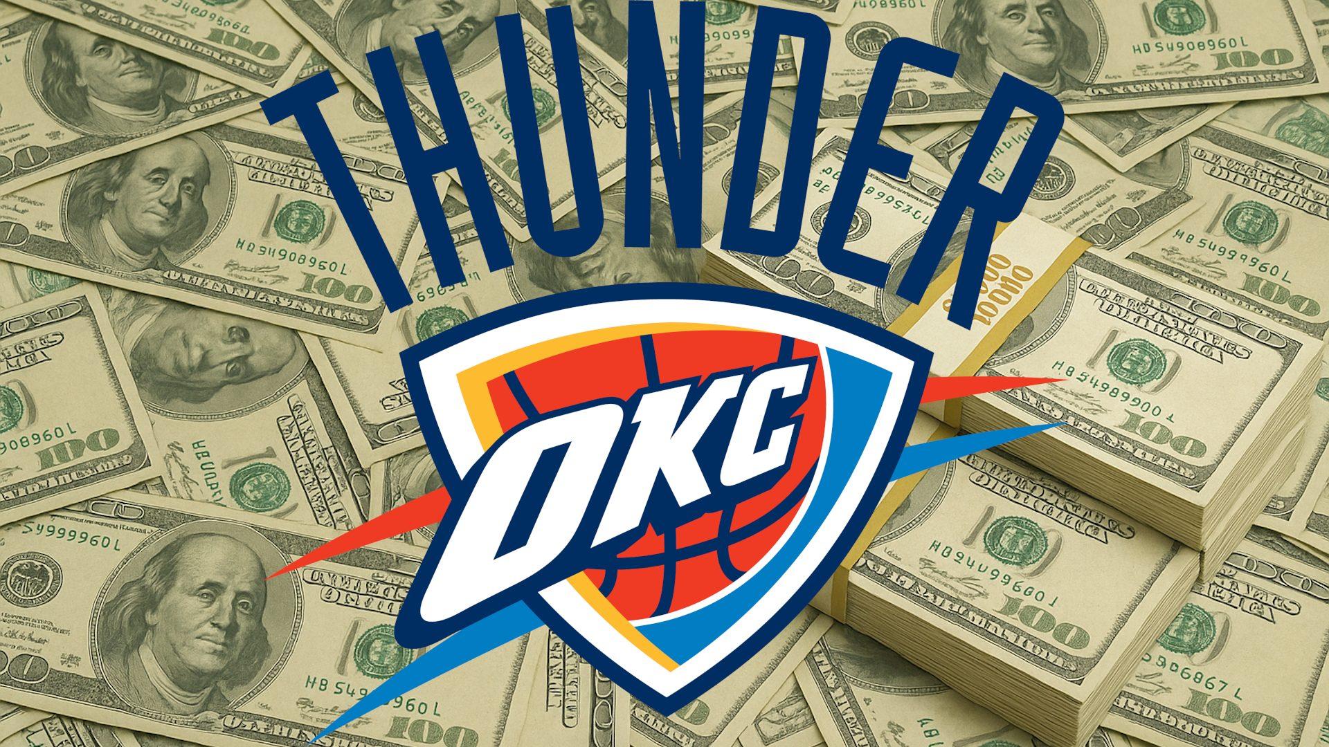 Salaires Oklahoma City Thunder saison NBA 2025-26