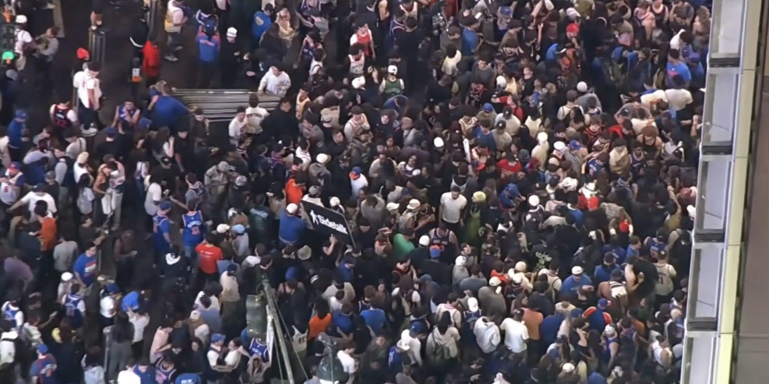 Knicks fans NBA Finals