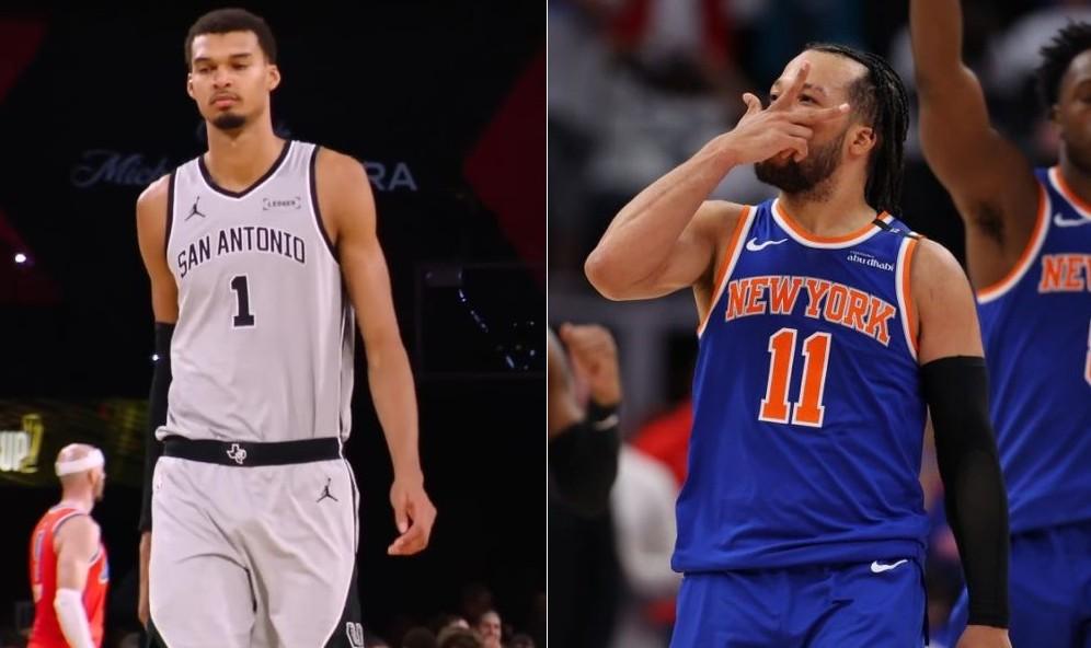 victor wembanyama jalen brunson spurs knicks