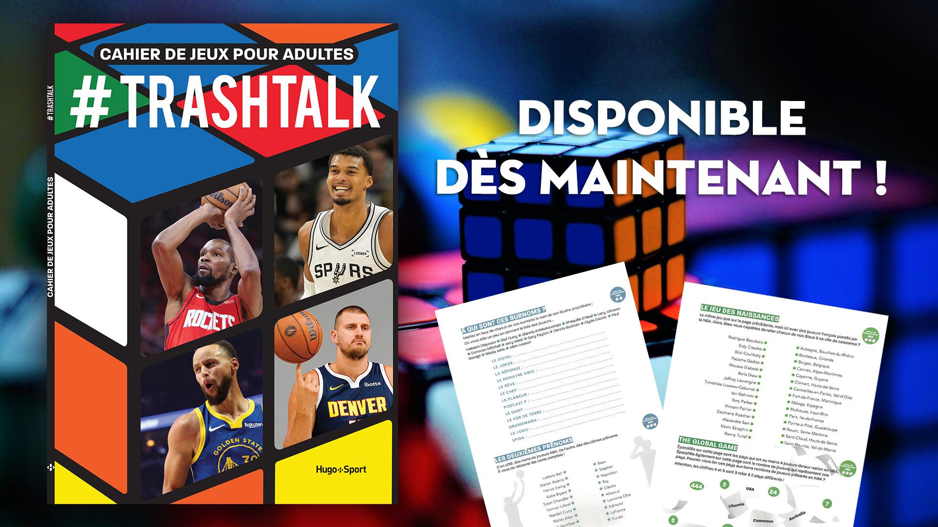 Couverture Article Cahier de Jeux TrashTalk 2026