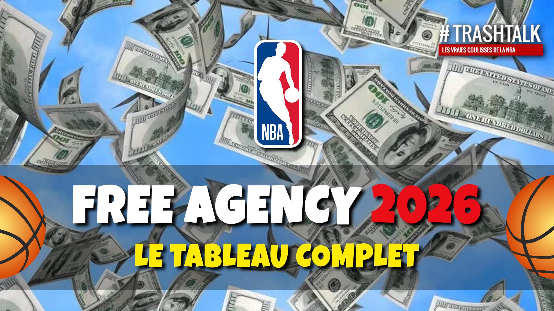 Free Agency 2026 Tableau Complet Couverture
