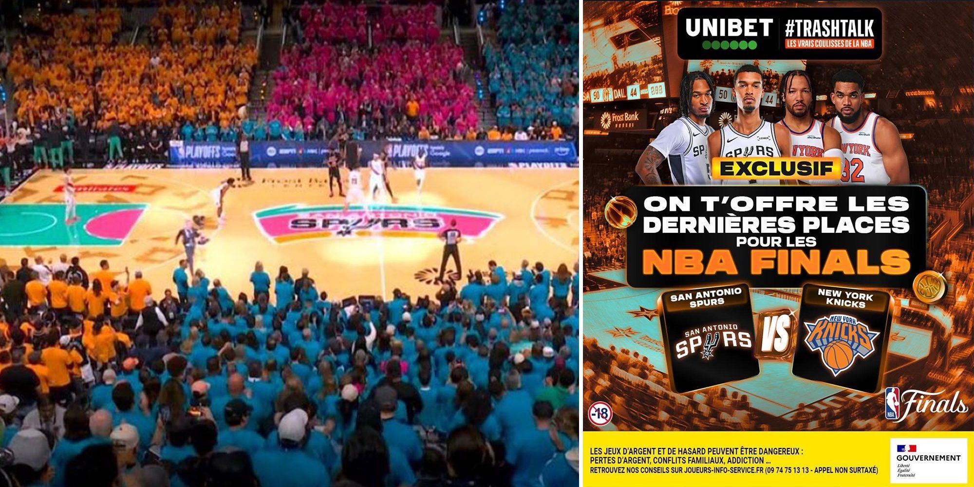 Spurs Knicks Unibet TrashTalk NBA Finales 2026