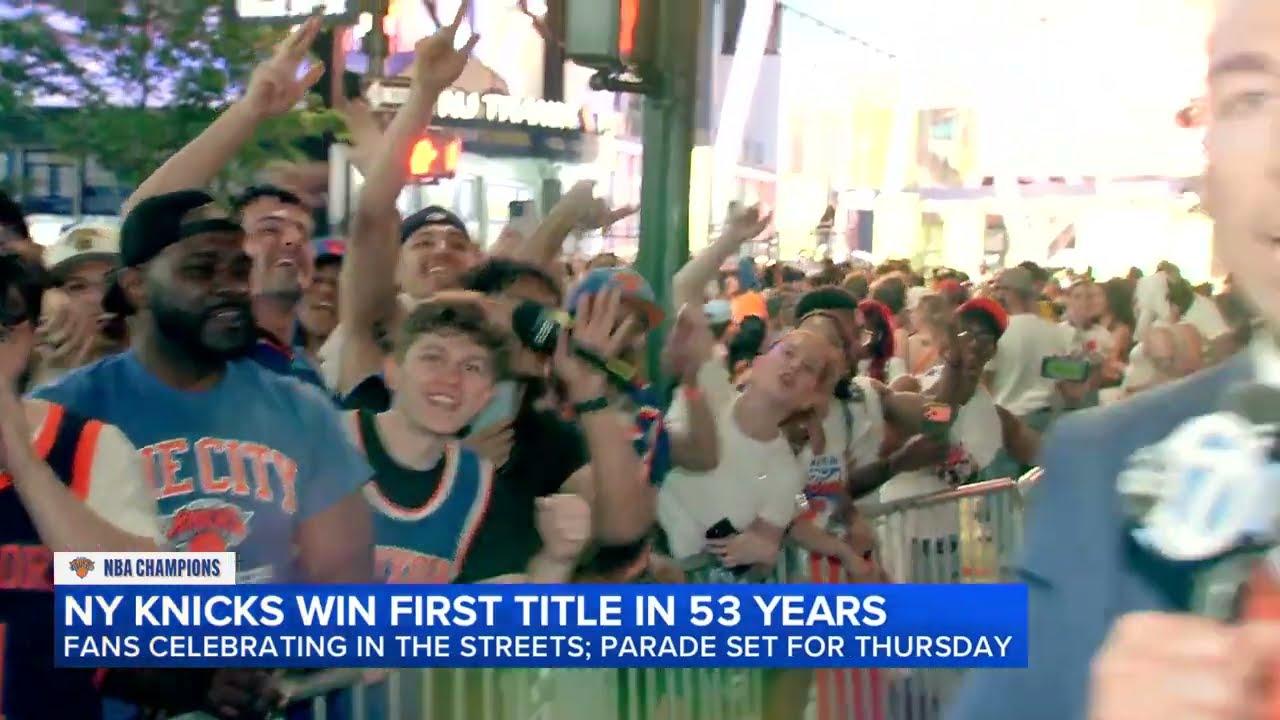 Knicks parade