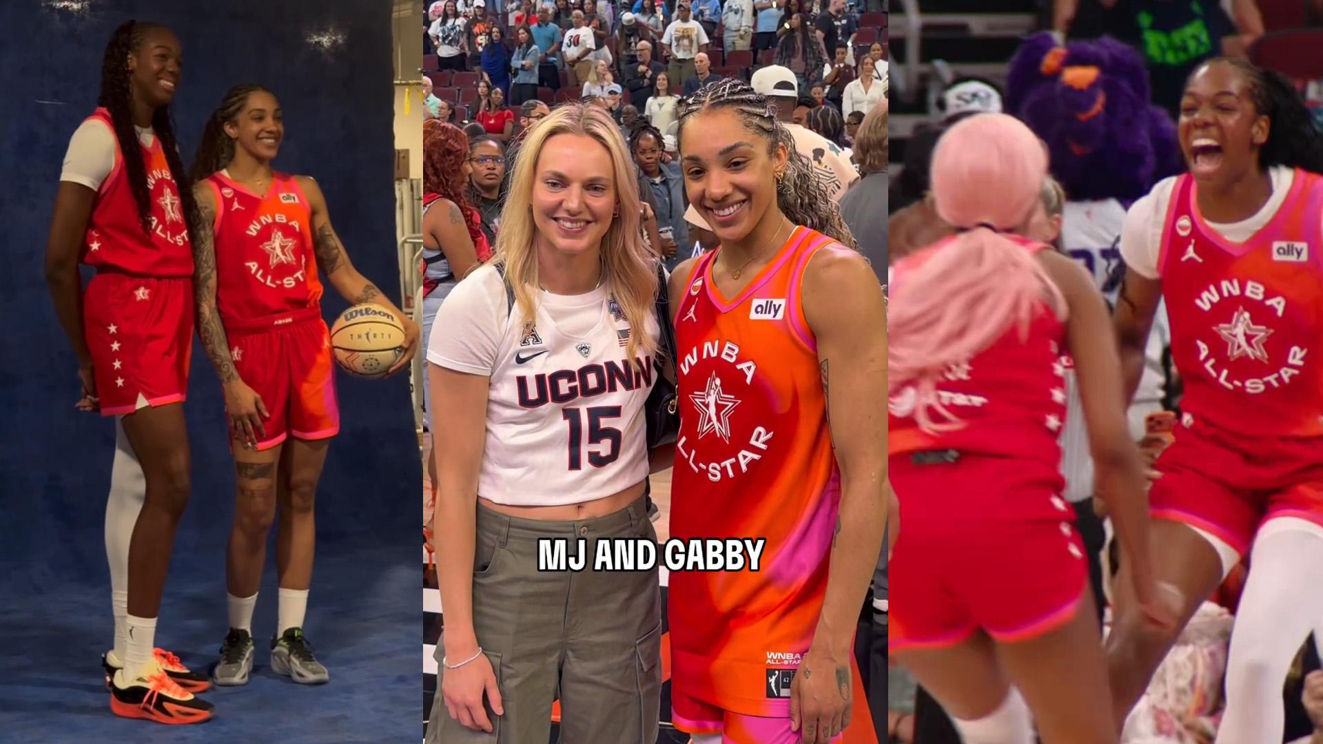 Gabby Williams Dominique Malonga All Star Game WNBA 25 juillet 2026